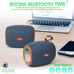 FS-S125 Bocina TWS Recargable de 15W con Luz RGB y Correa Integrada