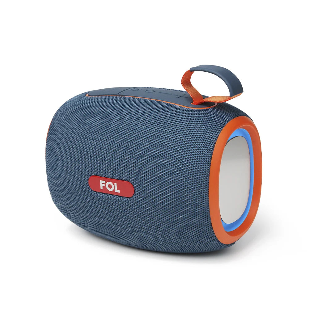 FS-S125 Bocina TWS Recargable de 15W con Luz RGB y Correa Integrada