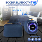 FS-S150 Bocina TWS Recargable de 12W con Luz RGB y Correa Integrada