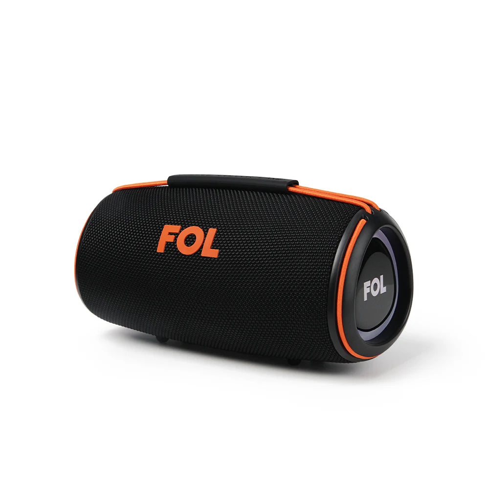 FS-S155 Bocina Bluetooth TWS Recargable de 30W con Luz RGB y Correa Elástica Integrada