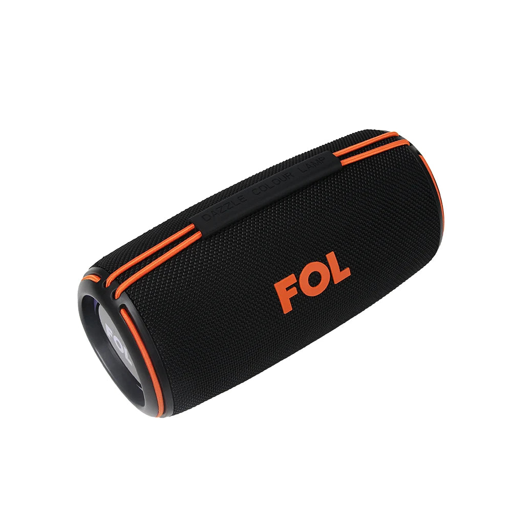 FS-S155 Bocina Bluetooth TWS Recargable de 30W con Luz RGB y Correa Elástica Integrada