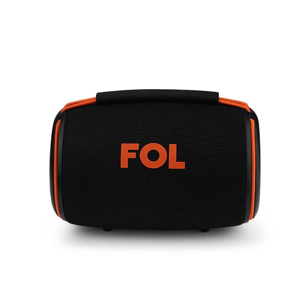 FS-S156 Bocina TWS Portátil Recargable de 20W con Luz RGB y Correa Elástica Integrada