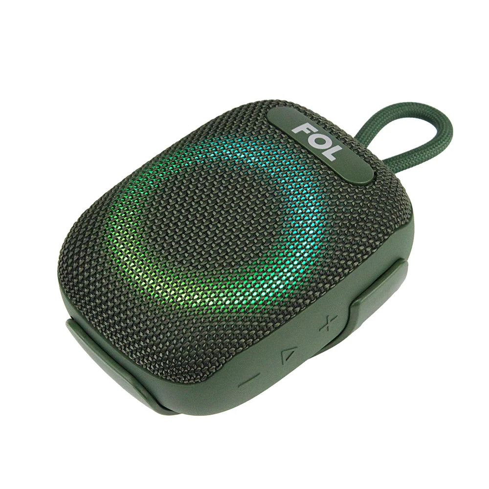 FS-S195 Bocina TWS para Bicicleta con Luz RGB y Protección IPX7