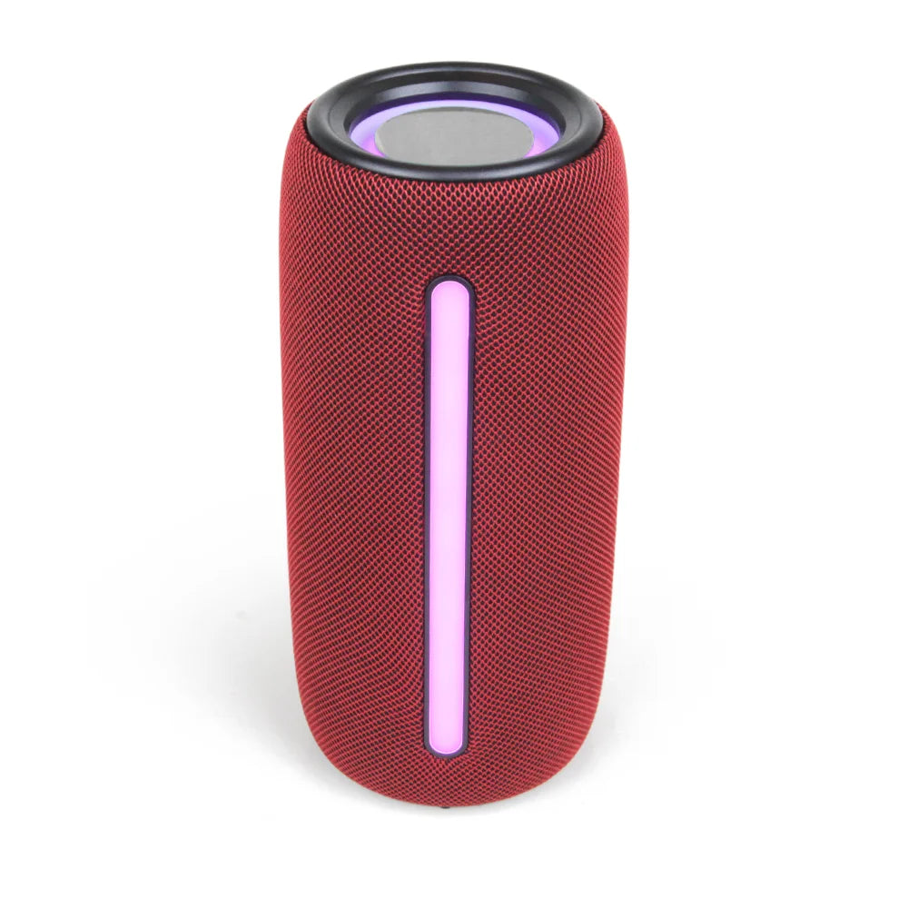FOL FS-S225 Bocina Bluetooth TWS Recargable con Luz RGB, Manos Libres y Protección contra Salpicaduras