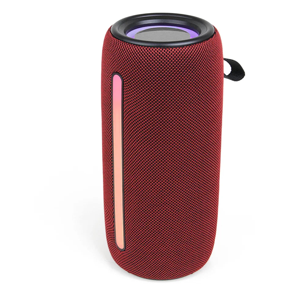 FOL FS-S225 Bocina Bluetooth TWS Recargable con Luz RGB, Manos Libres y Protección contra Salpicaduras