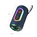 FS-S251 Bocina TWS Recargable de 16W con Luz RGB y Correa Integrada