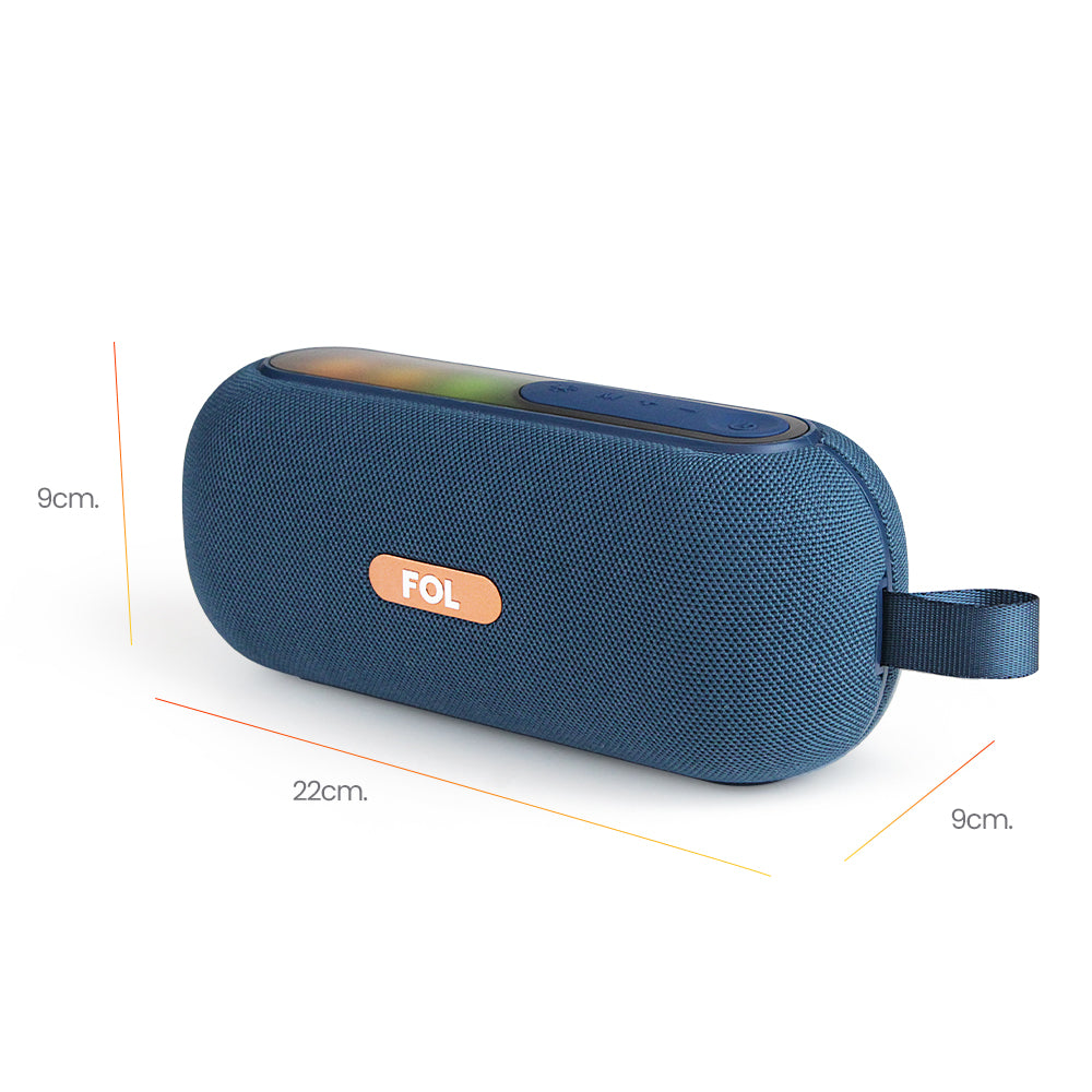 FS-S262 Bocina Bluetooth de 20W con Luz RGB y Sonido Estéreo