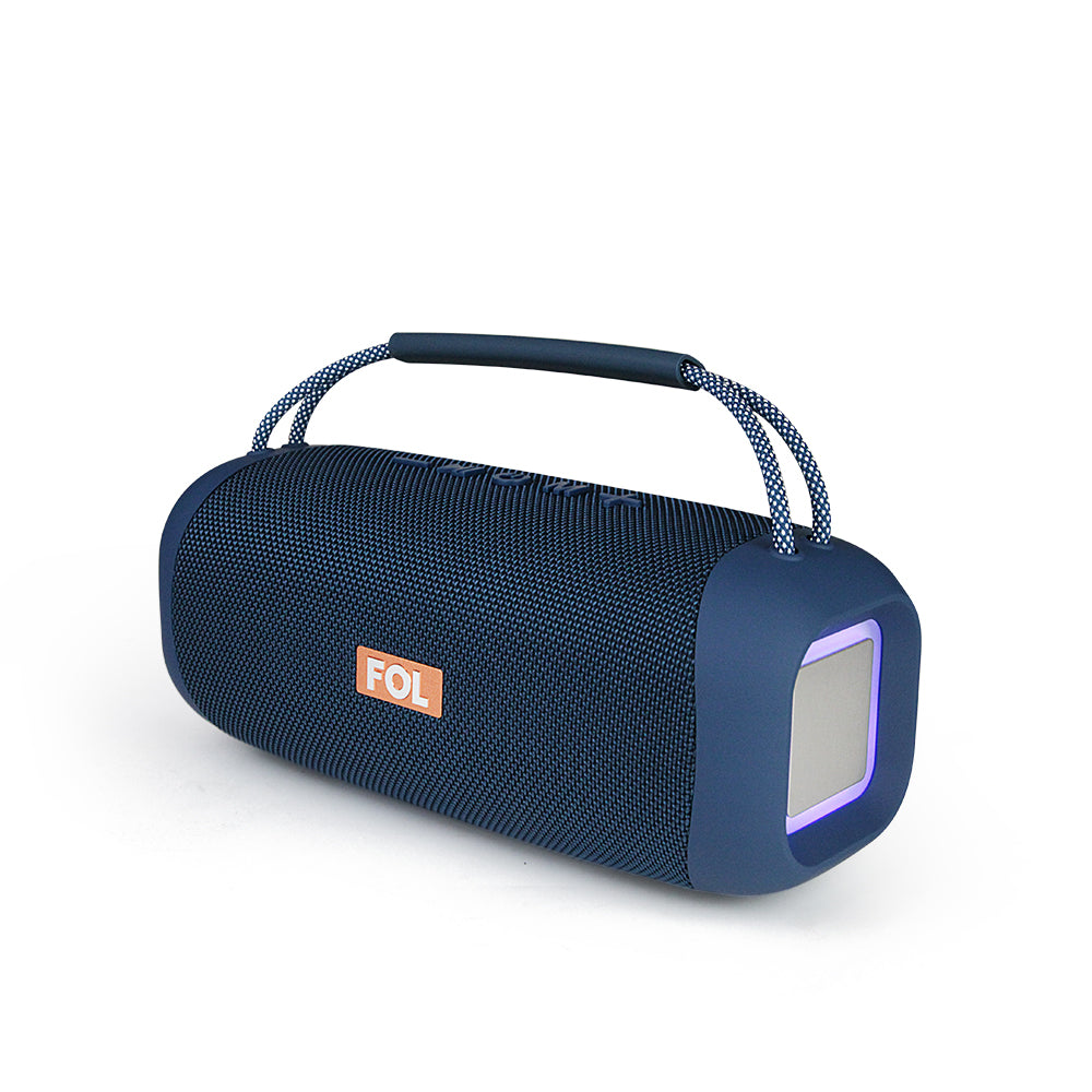 FS-S263 Bocina Bluetooth Recargable de 20W con Luz RGB y Correa Integrada