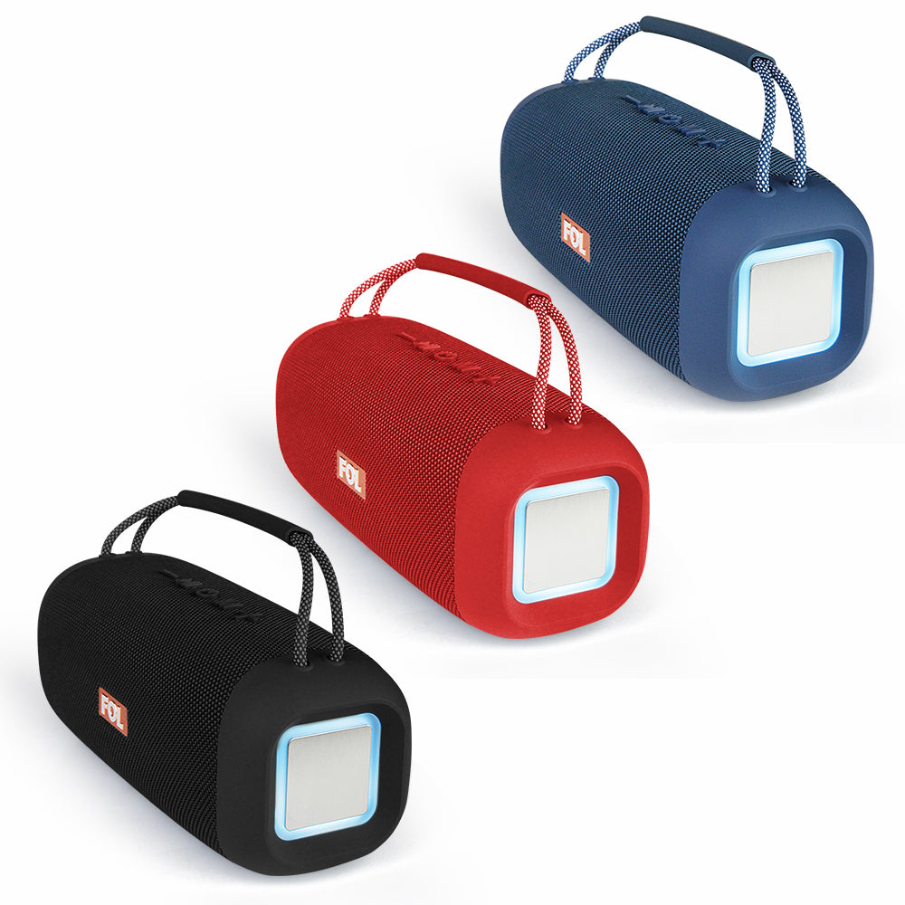 FS-S263 Bocina Bluetooth Recargable de 20W con Luz RGB y Correa Integrada