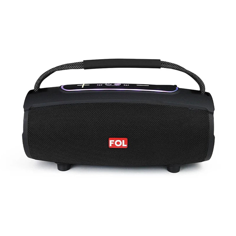 FS-S264 Bocina TWS Recargable de 20W con Luz RGB y Agarradera Integrada