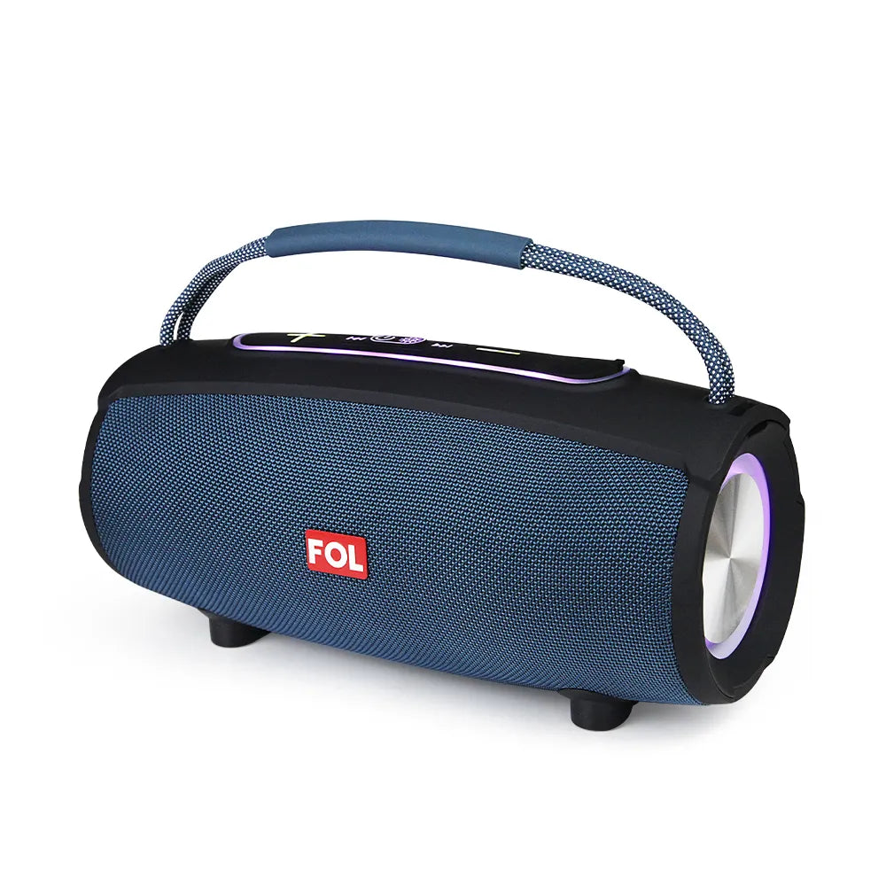 FS-S264 Bocina TWS Recargable de 20W con Luz RGB y Agarradera Integrada
