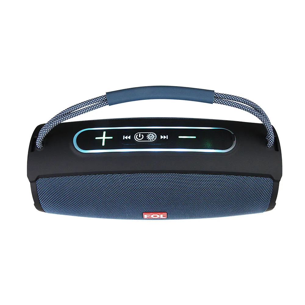 FS-S264 Bocina TWS Recargable de 20W con Luz RGB y Agarradera Integrada