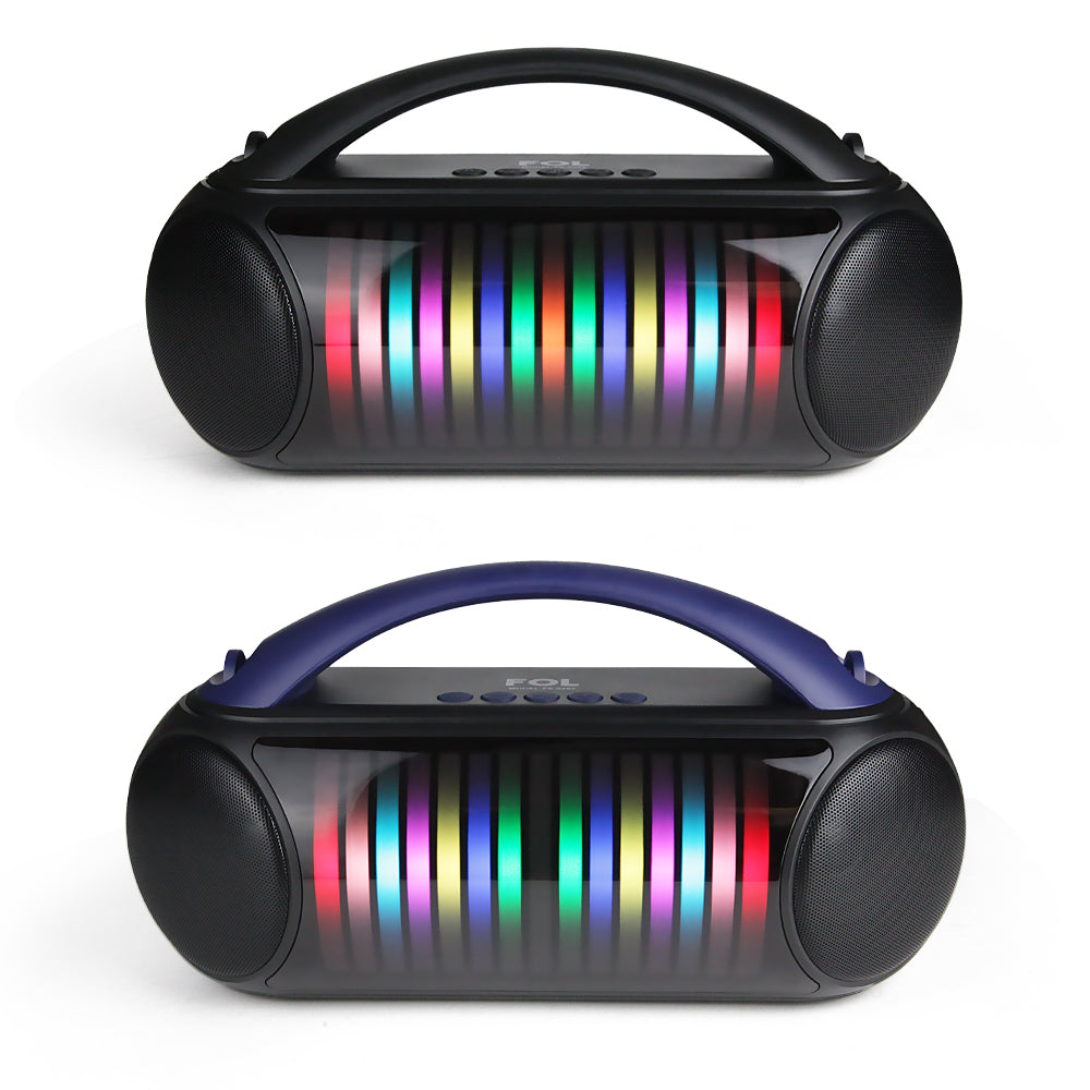 FS-S265 Bocina Bluetooth de hasta 30W con Luz RGB y Sonido Estéreo
