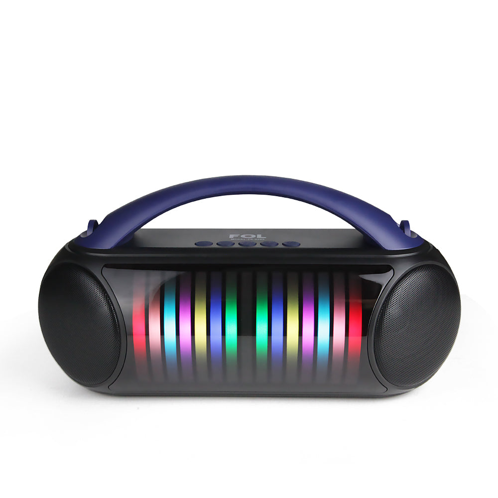 FS-S265 Bocina Bluetooth de hasta 30W con Luz RGB y Sonido Estéreo