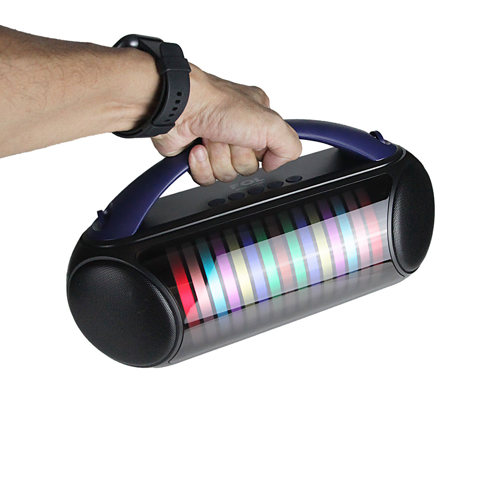 FS-S265 Bocina Bluetooth de hasta 30W con Luz RGB y Sonido Estéreo