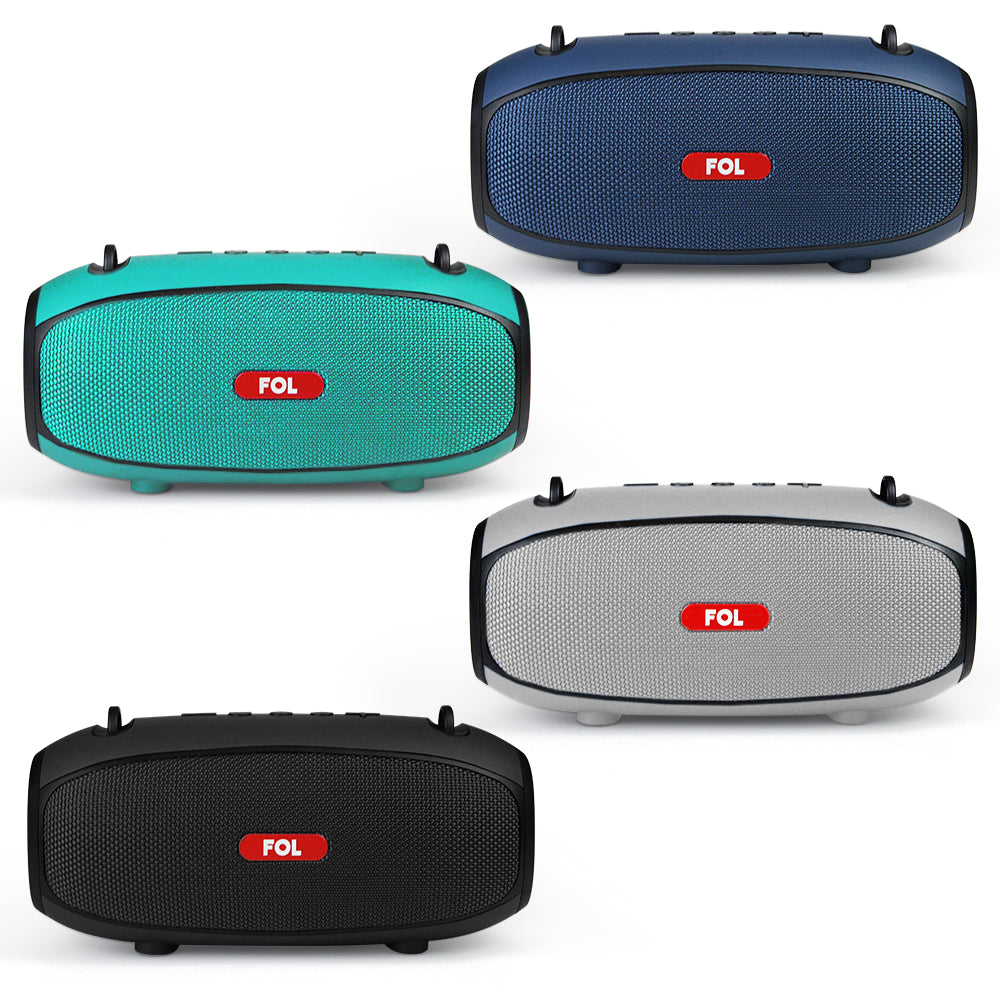 FS-S267 Bocina Bluetooth TWS Recargable con Luz RGB y Correa Integrada