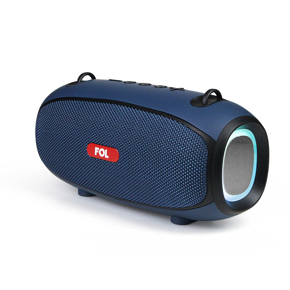 FS-S267 Bocina Bluetooth TWS Recargable con Luz RGB y Correa Integrada