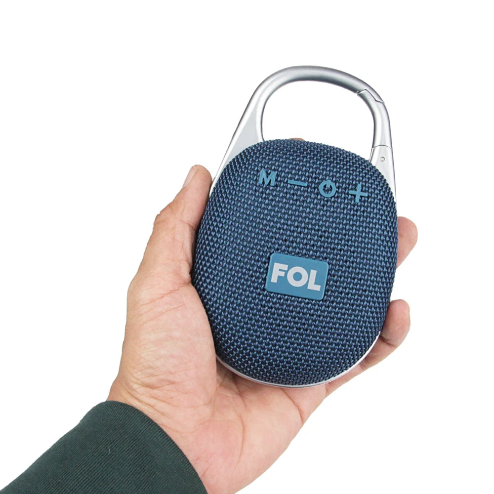 FS-S521 Bocina Bluetooth TWS Recargable con Manos Libres y Gancho de Sujeción
