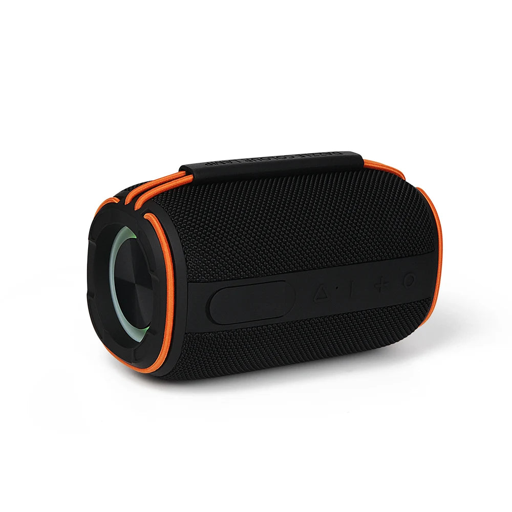 FS-S704 Bocina Bluetooth TWS Portátil de 20W con Luz RGB y Correa Elástica Integrada