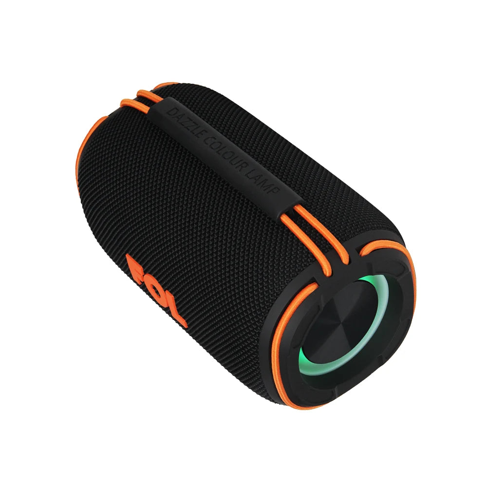 FS-S704 Bocina Bluetooth TWS Portátil de 20W con Luz RGB y Correa Elástica Integrada