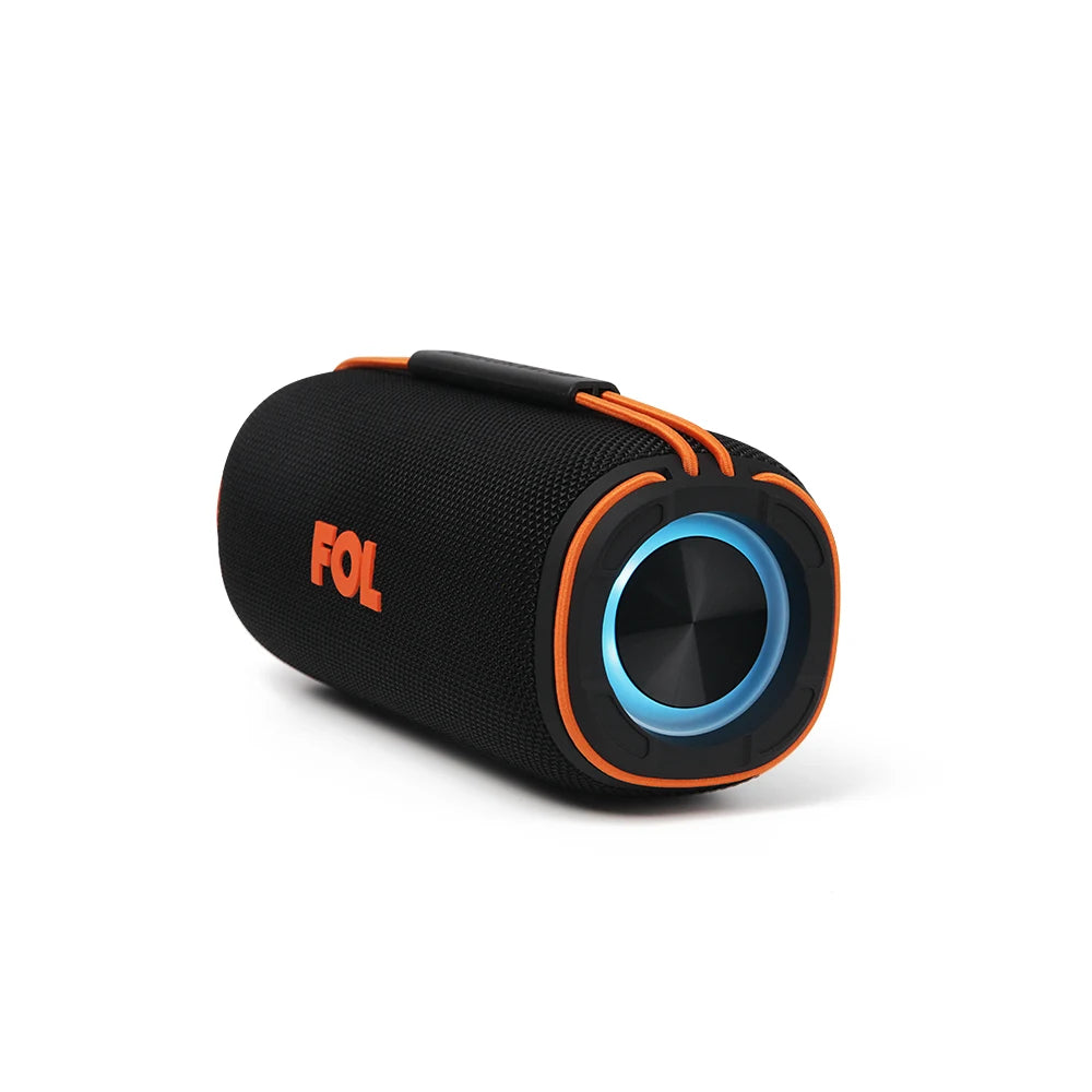 FS-S705 Bocina Bluetooth TWS Recargable de 25W con Luz RGB y Correa Elástica Integrada