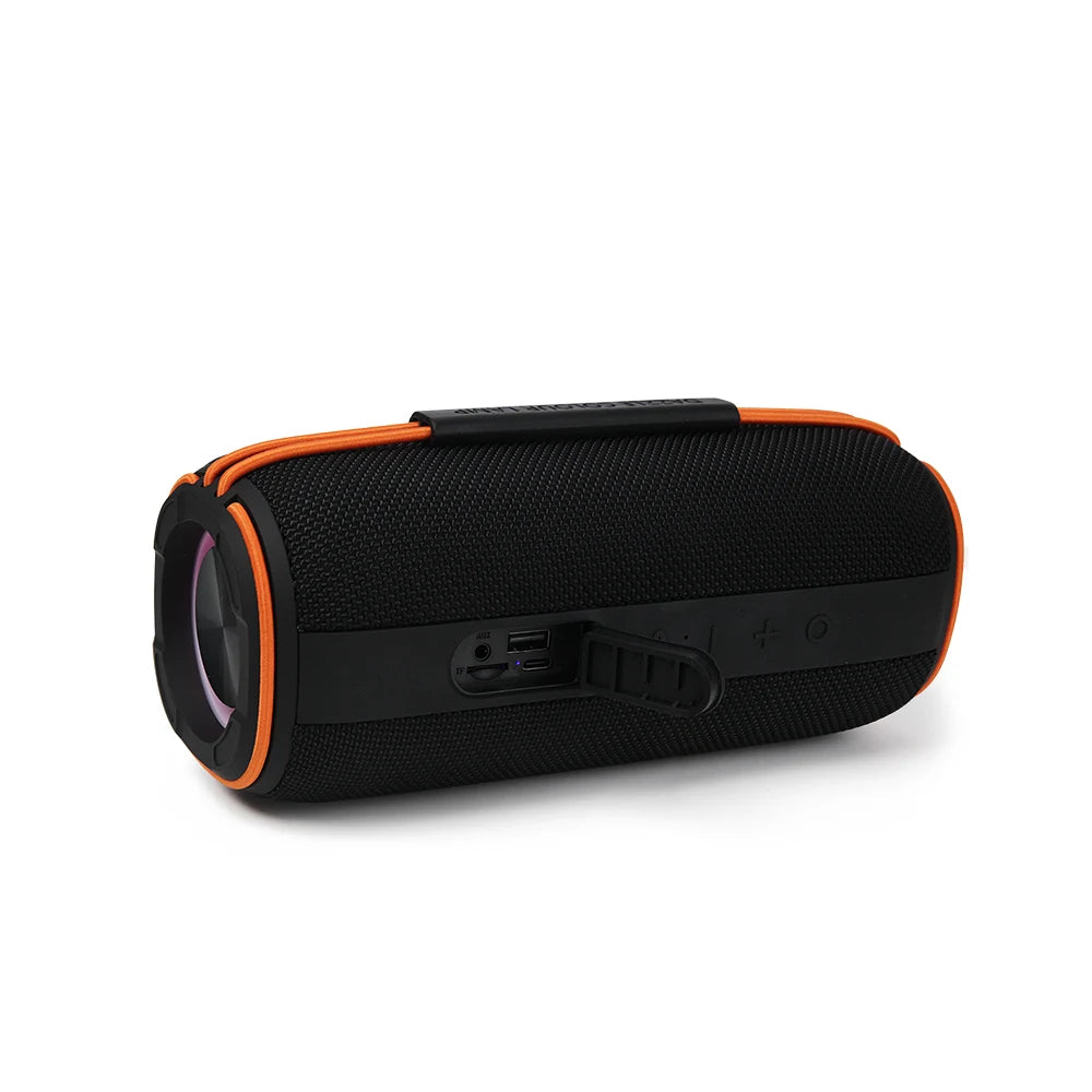 FS-S705 Bocina Bluetooth TWS Recargable de 25W con Luz RGB y Correa Elástica Integrada