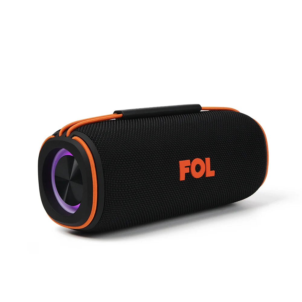 FS-S705 Bocina Bluetooth TWS Recargable de 25W con Luz RGB y Correa Elástica Integrada