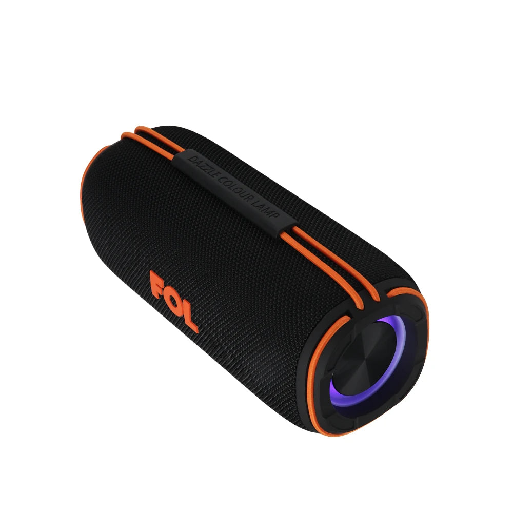 FS-S705 Bocina Bluetooth TWS Recargable de 25W con Luz RGB y Correa Elástica Integrada