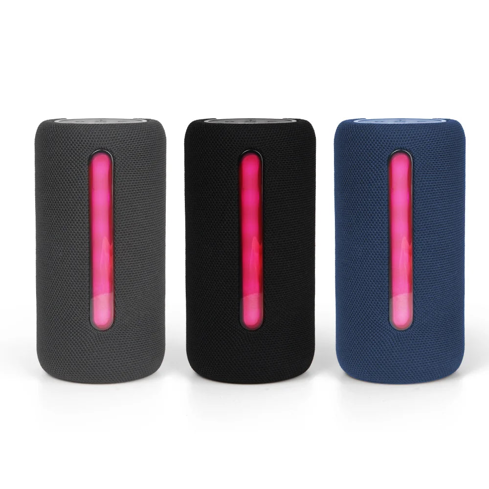 FS-S819 Bocina Bluetooth TWS Recargable de 10W con Luz RGB
