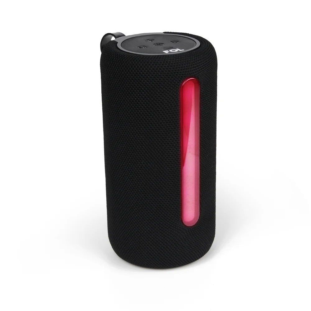 FS-S819 Bocina Bluetooth TWS Recargable de 10W con Luz RGB
