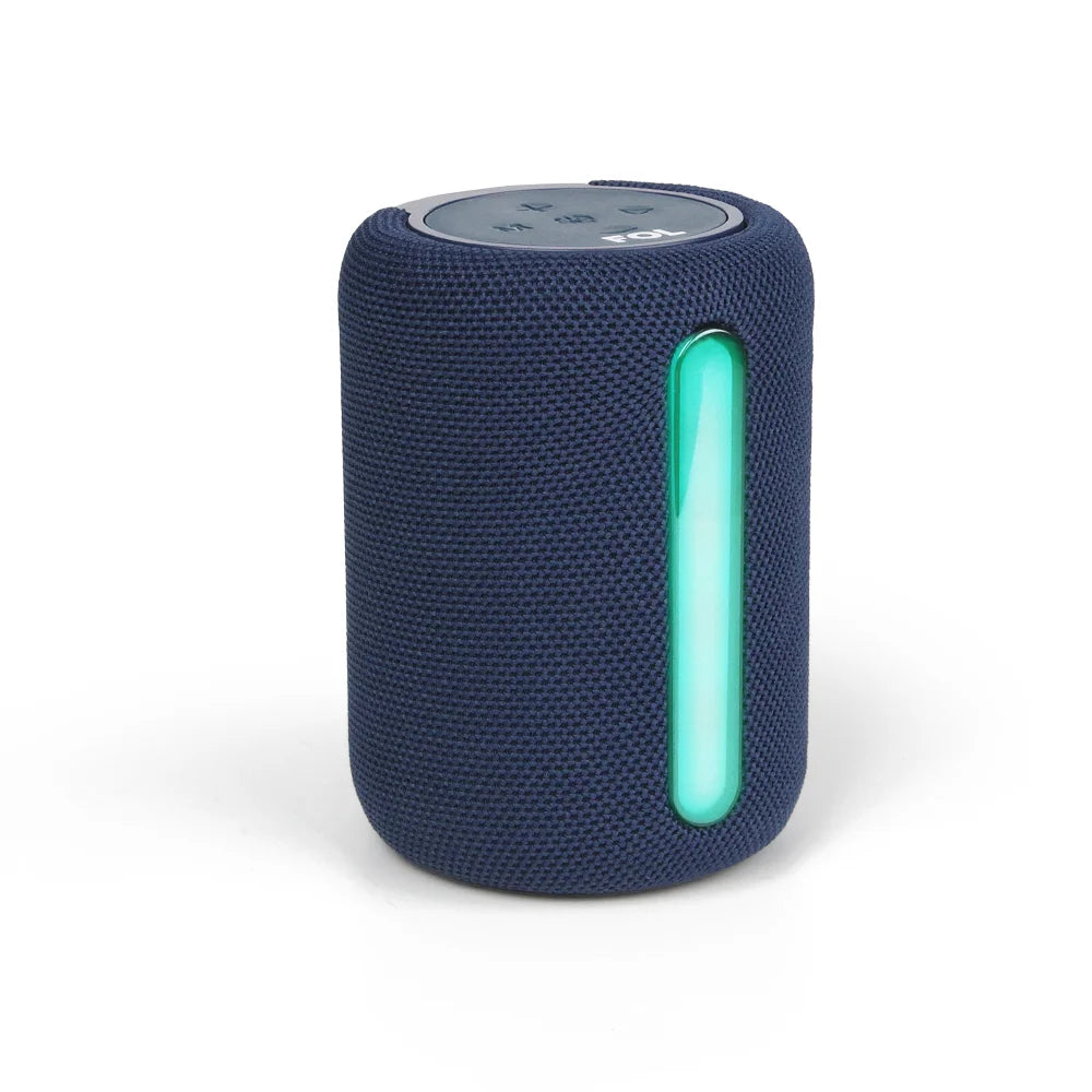 FS-S820 Bocina Bluetooth TWS Recargable de 5W con Luz RGB y Batería 18650