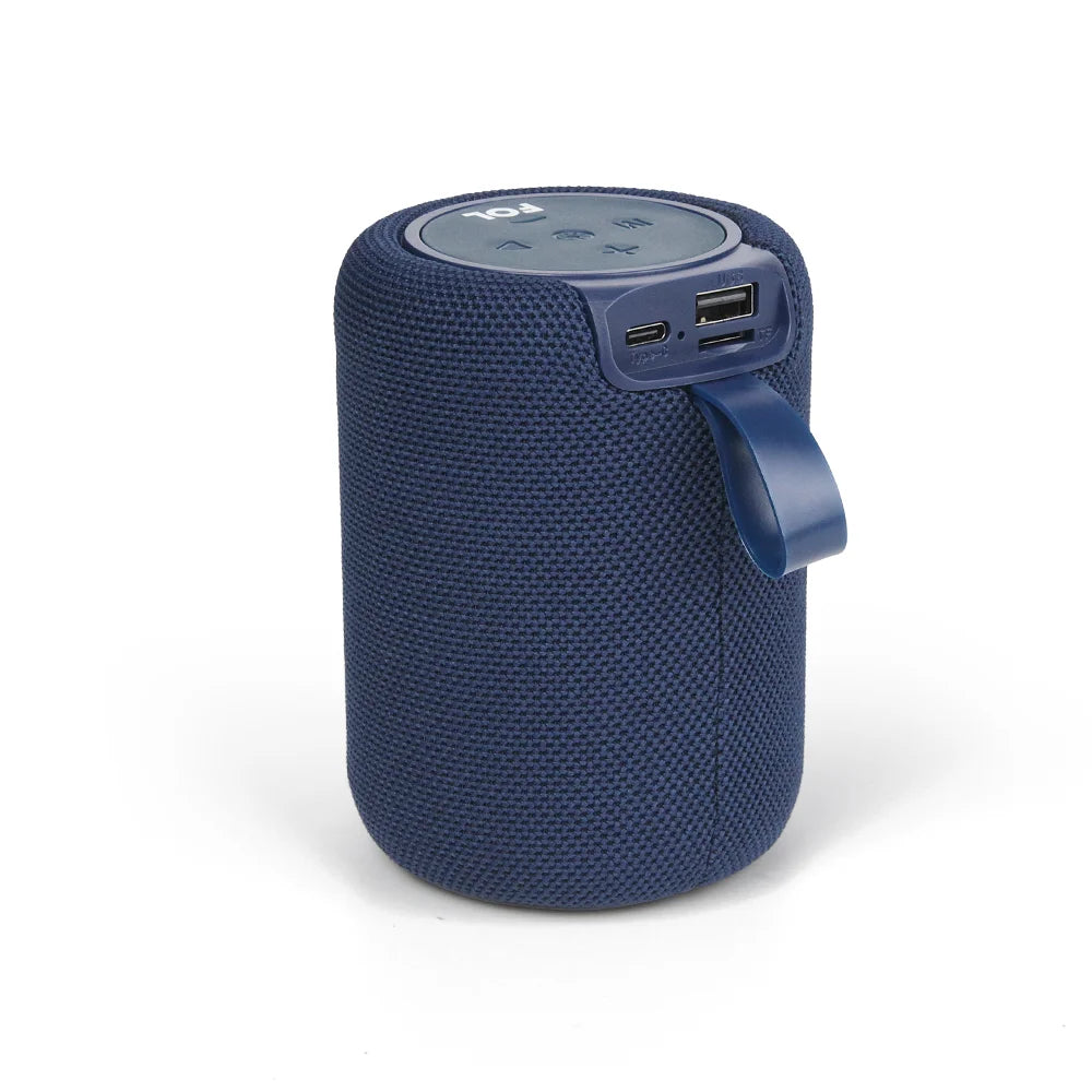 FS-S820 Bocina Bluetooth TWS Recargable de 5W con Luz RGB y Batería 18650