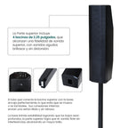 FS-T109 Torre de Audio con Subwoofer, Micrófono Inalámbrico y Entrada para Guitarra