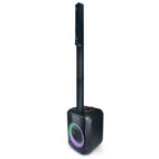 FS-T868 Torre de Sonido Portátil Recargable con Micrófono Inalámbrico y Luz RGB