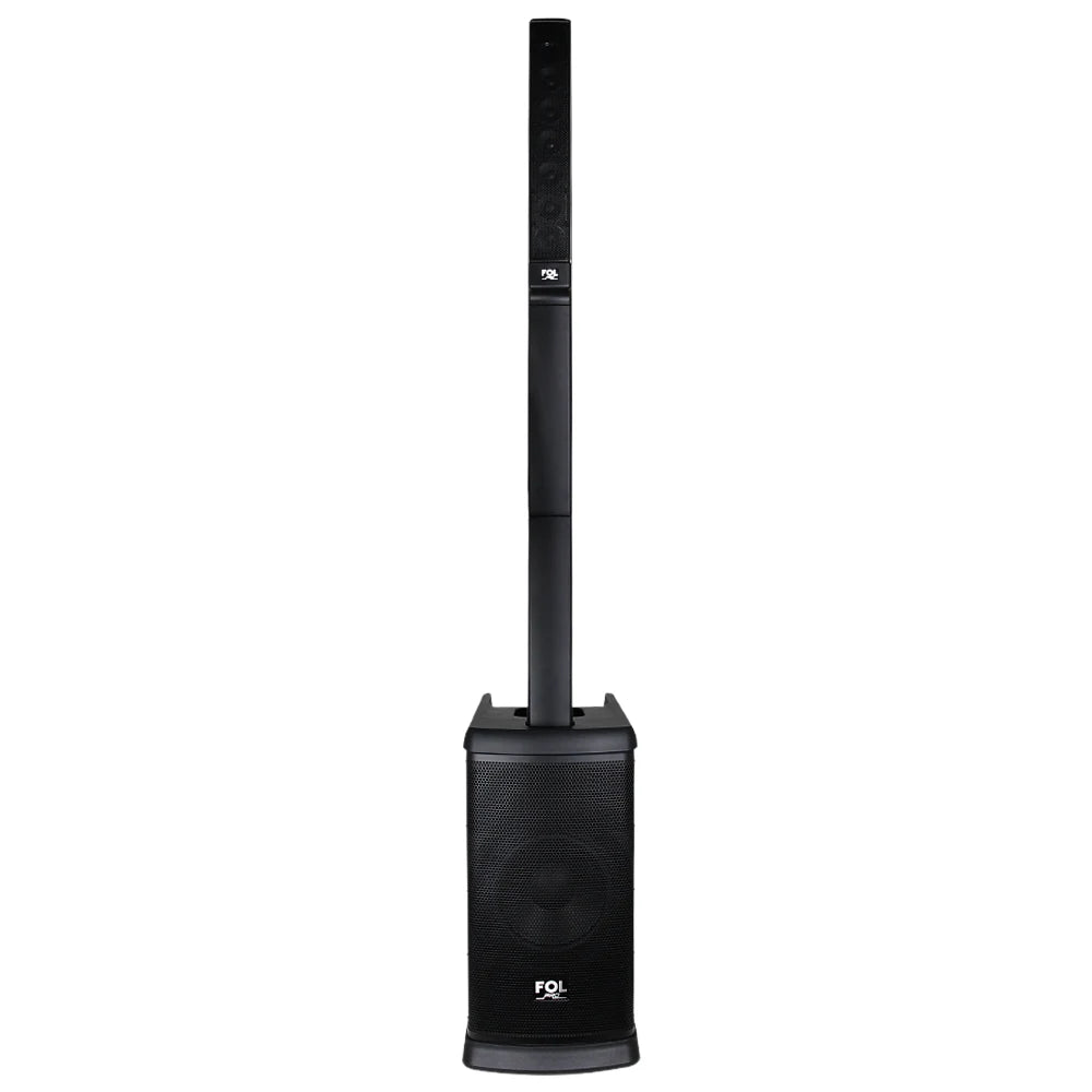FS-T888 Torre de Sonido TWS de 420W con 2 Micrófonos Inalámbricos y Función Karaoke