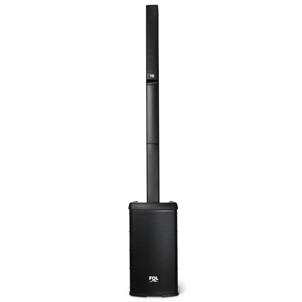 FS-T898 Torre de Sonido PRO Recargable con 2 Micrófonos Inalámbricos