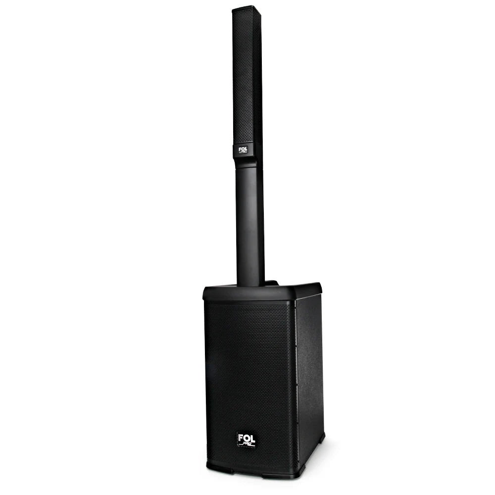 FS-T898 Torre de Sonido PRO Recargable con 2 Micrófonos Inalámbricos
