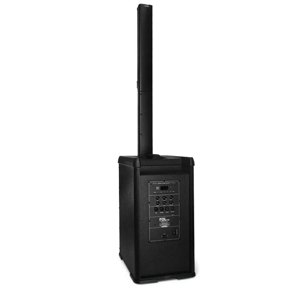FS-T898 Torre de Sonido PRO Recargable con 2 Micrófonos Inalámbricos