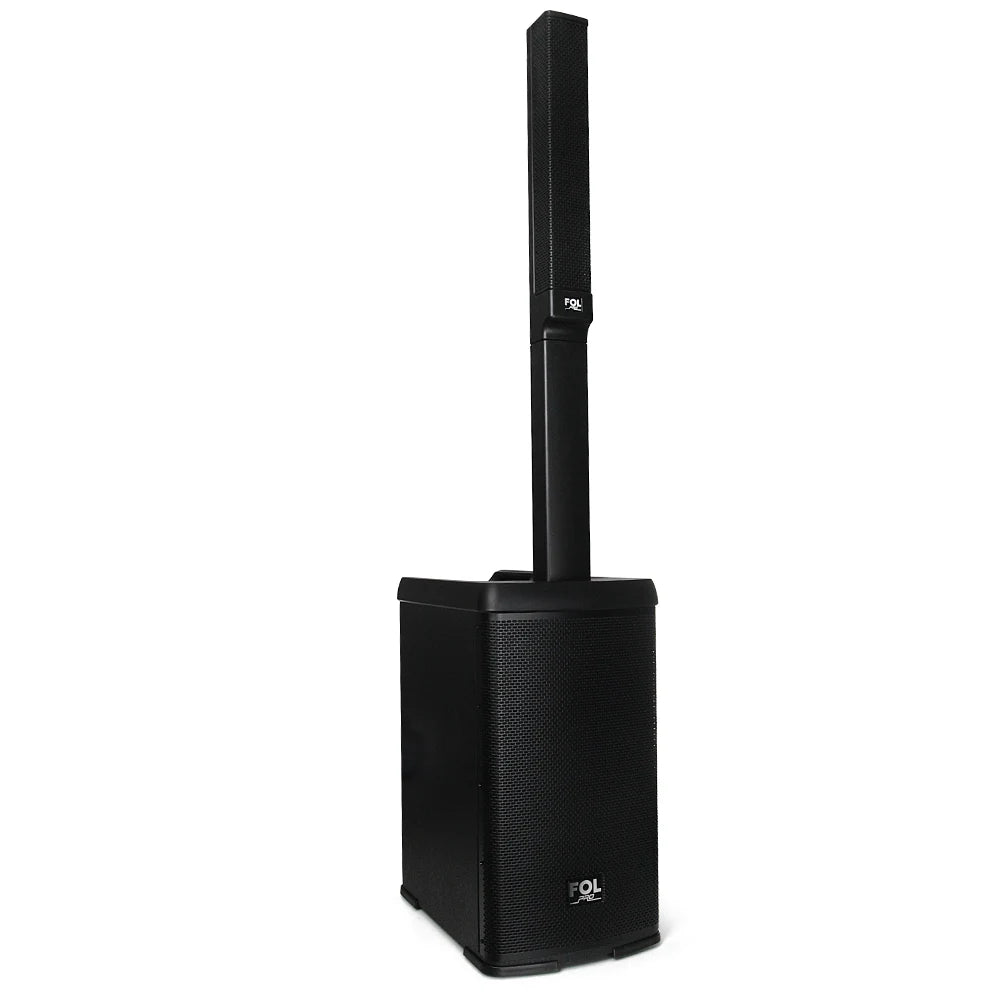FS-T898 Torre de Sonido PRO Recargable con 2 Micrófonos Inalámbricos