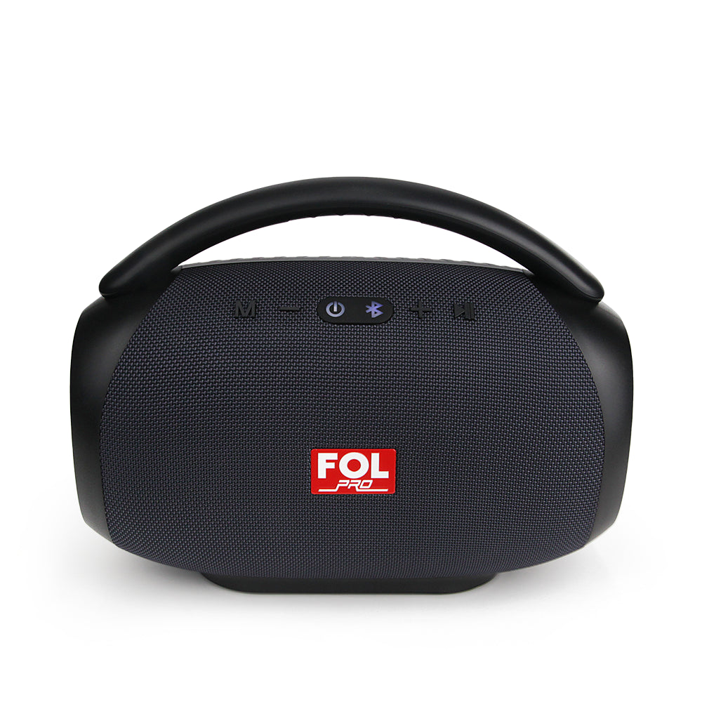 FS-R219 Bocina TWS Portátil de 50W con Luz RGB, Agarradera Integrada e IPX4