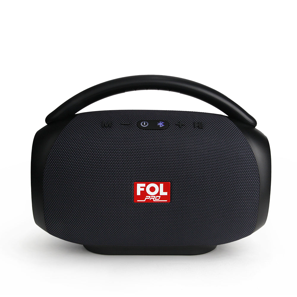FS-R219 Bocina TWS Portátil de 50W con Luz RGB, Agarradera Integrada e IPX4