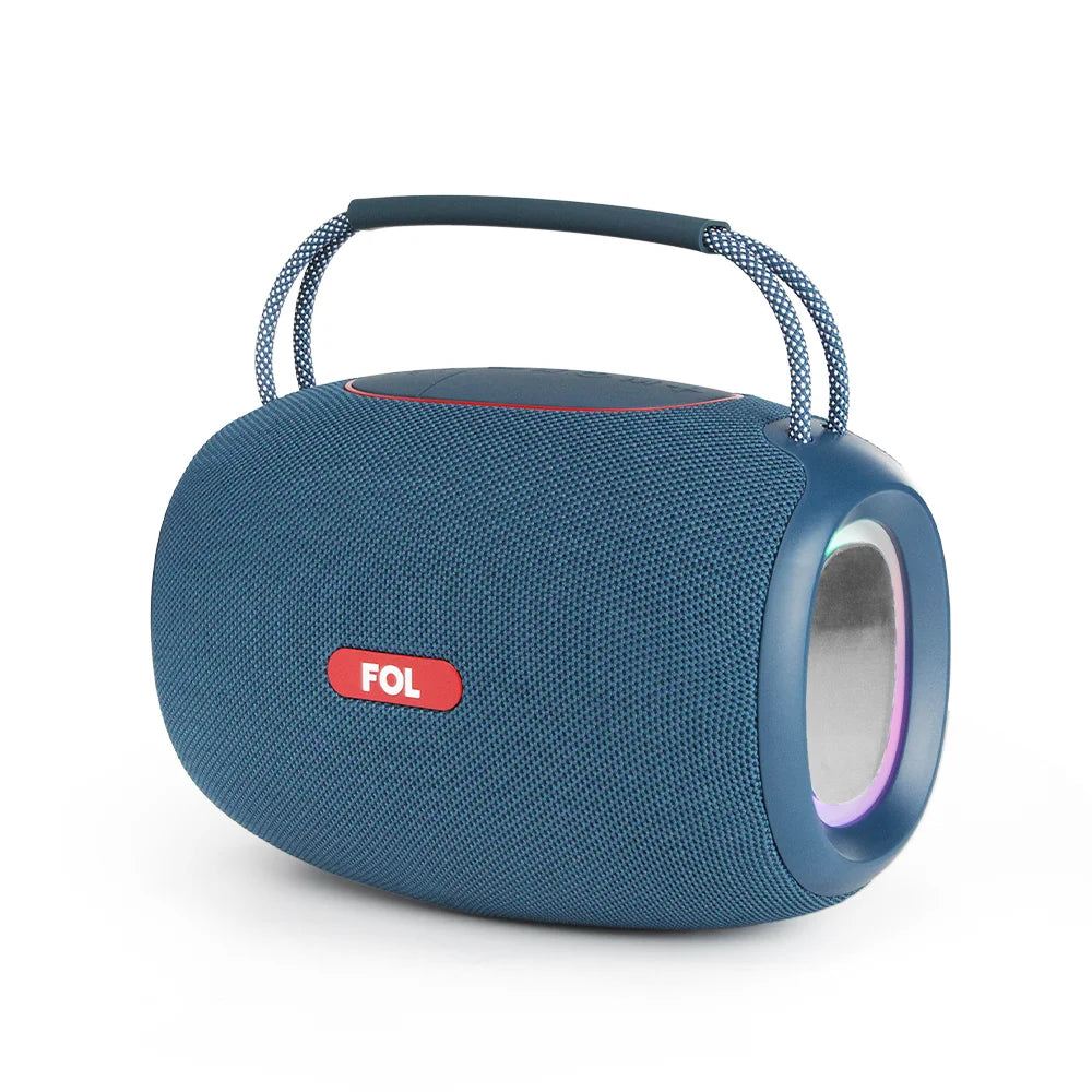 FS-S269 Bocina TWS Recargable de 30W con Luz RGB y Agarradera Integrada